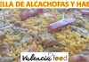 Receta auténtica de paella de alcachofas y habas Paella de alcachofas y habas Youtube